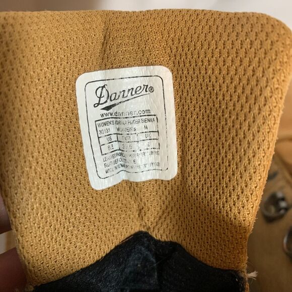 DANNER "Adrika" Hiker Sienna women's waterproof suede hiking boot 8.5 - Picture 3 of 5